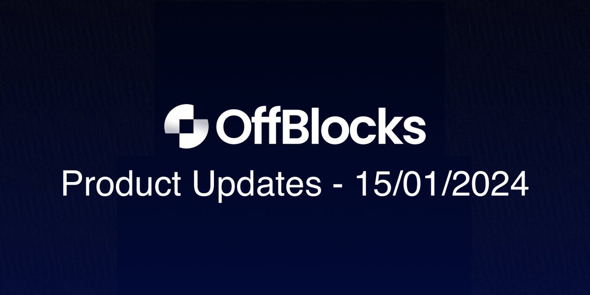 OffBlocks tweet media