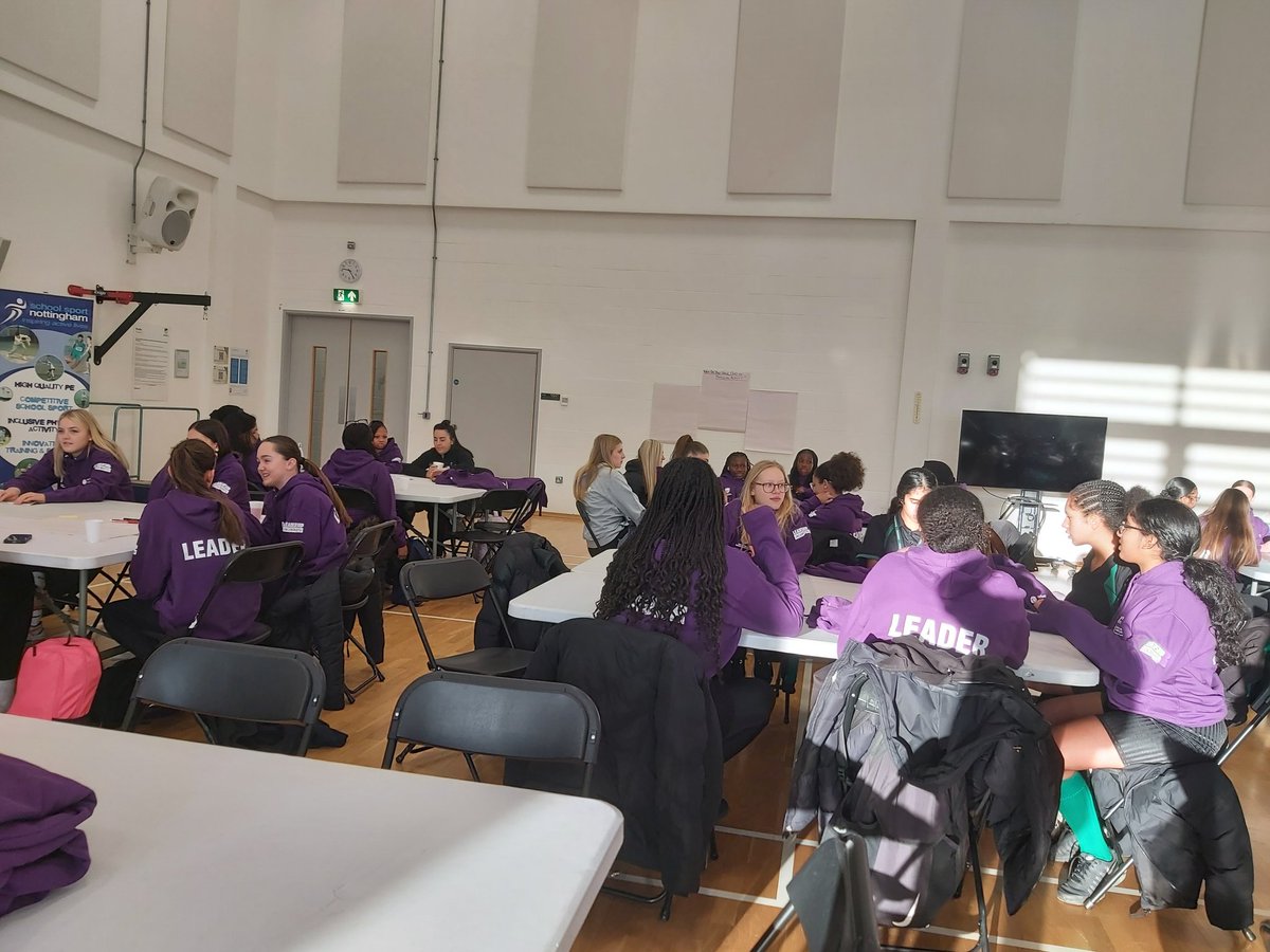Brilliant to see so many city schools at today's Empower event with <a href="/UoNSport/">University of Nottingham Sport</a> and <a href="/SchoolSportNot1/">School Sport Nottingham</a>