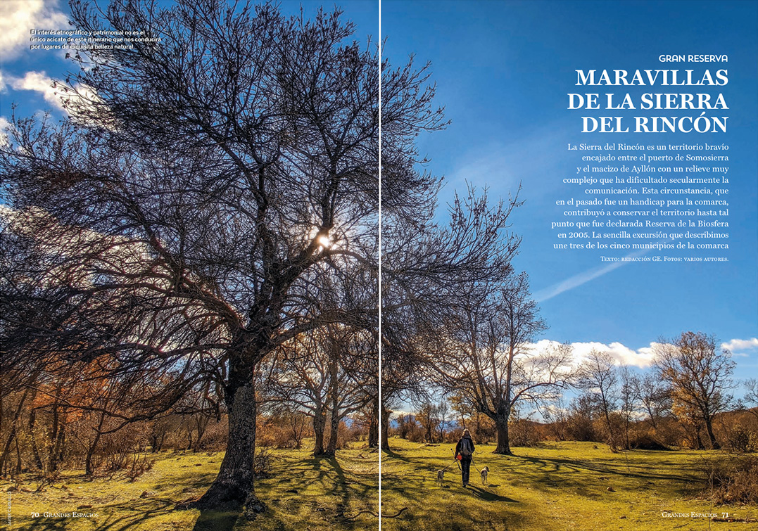 Explora la majestuosa Red Carpetania a través de las páginas de Grandes Espacios nº 296. Sumérgete en un fascinante recorrido que revela los tesoros naturales e históricos de la Sierra Norte de Madrid. 🌿🗺️ desnivel.com/excursionismo/… #RedCarpetania #SierraNorteMadrid