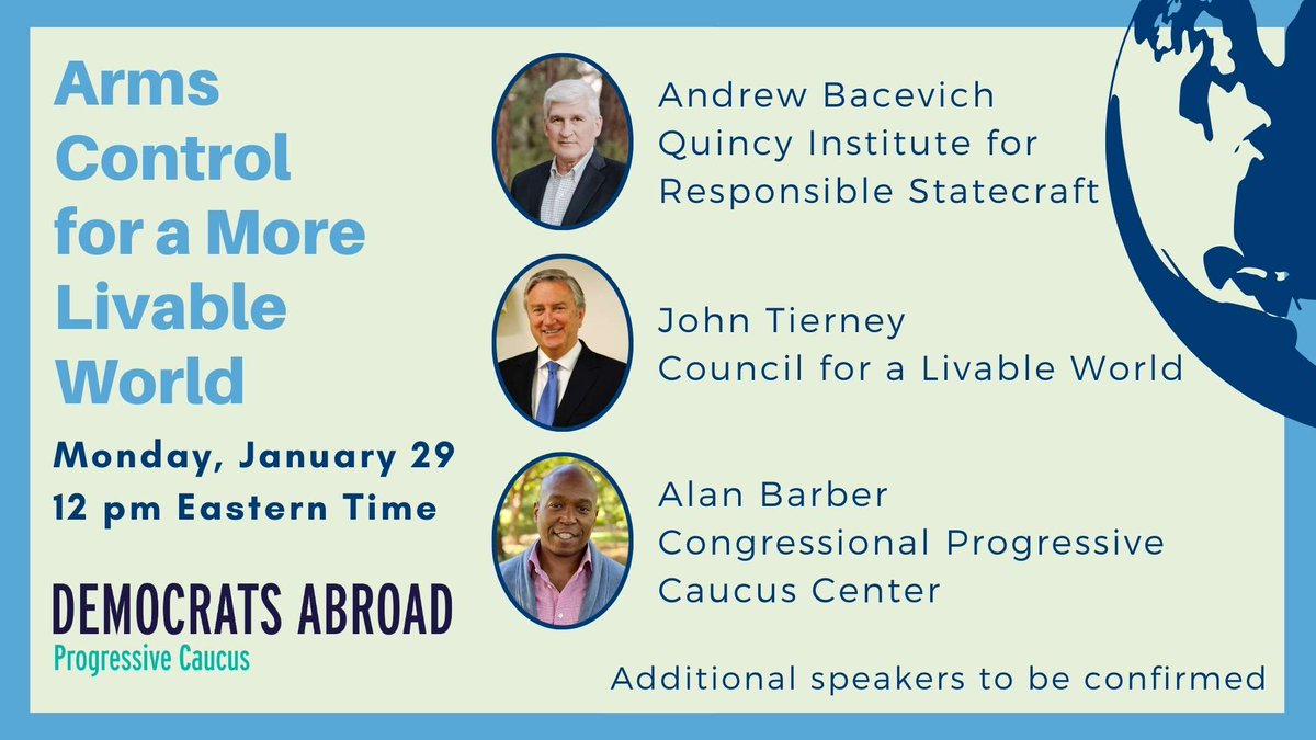 ProDA2022's tweet photo. Join leading experts on military spending, arms control, and social policy for a discussion of U.S. priorities for conflict avoidance/resolution and the potential benefits of reduced military spending for domestic social infrastructure improvements. https://t.co/UJTc5gi03j https://t.co/bgz7gyuHO3