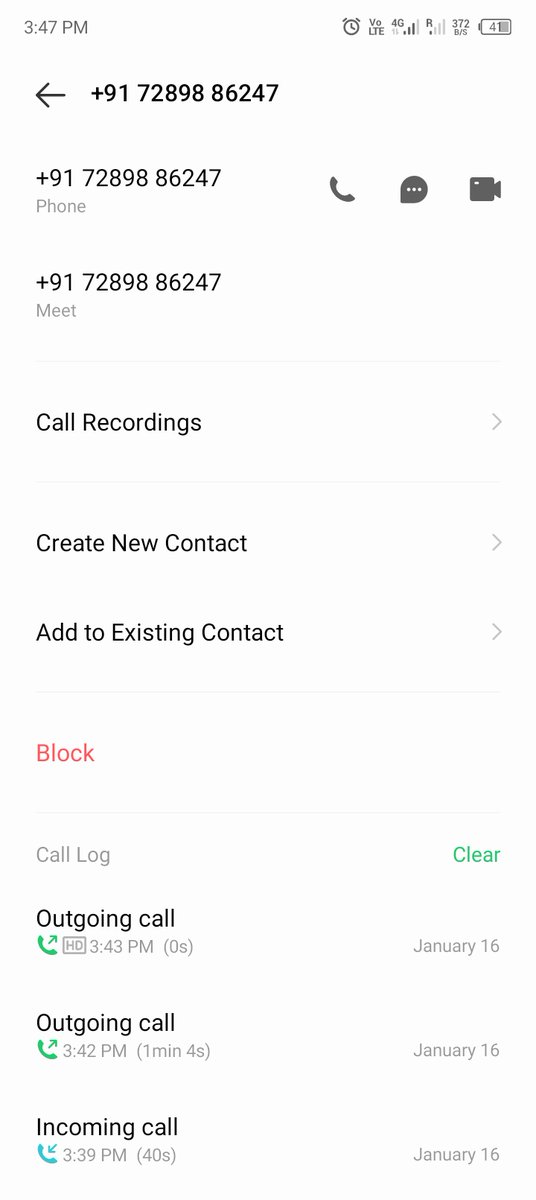 rjshkl's tweet photo. A call from +917289886247
saying that she is calling from HERO FINANCE HO. Regarding some bike finance. 
I told her I never applied for finance.
When I asked for employee I'd Then she got angry
Pls reply, she is fraudsters or really your employee.
@HeroMotoCorp @HeroFinCorpLtd https://t.co/5AsnQn0eLW