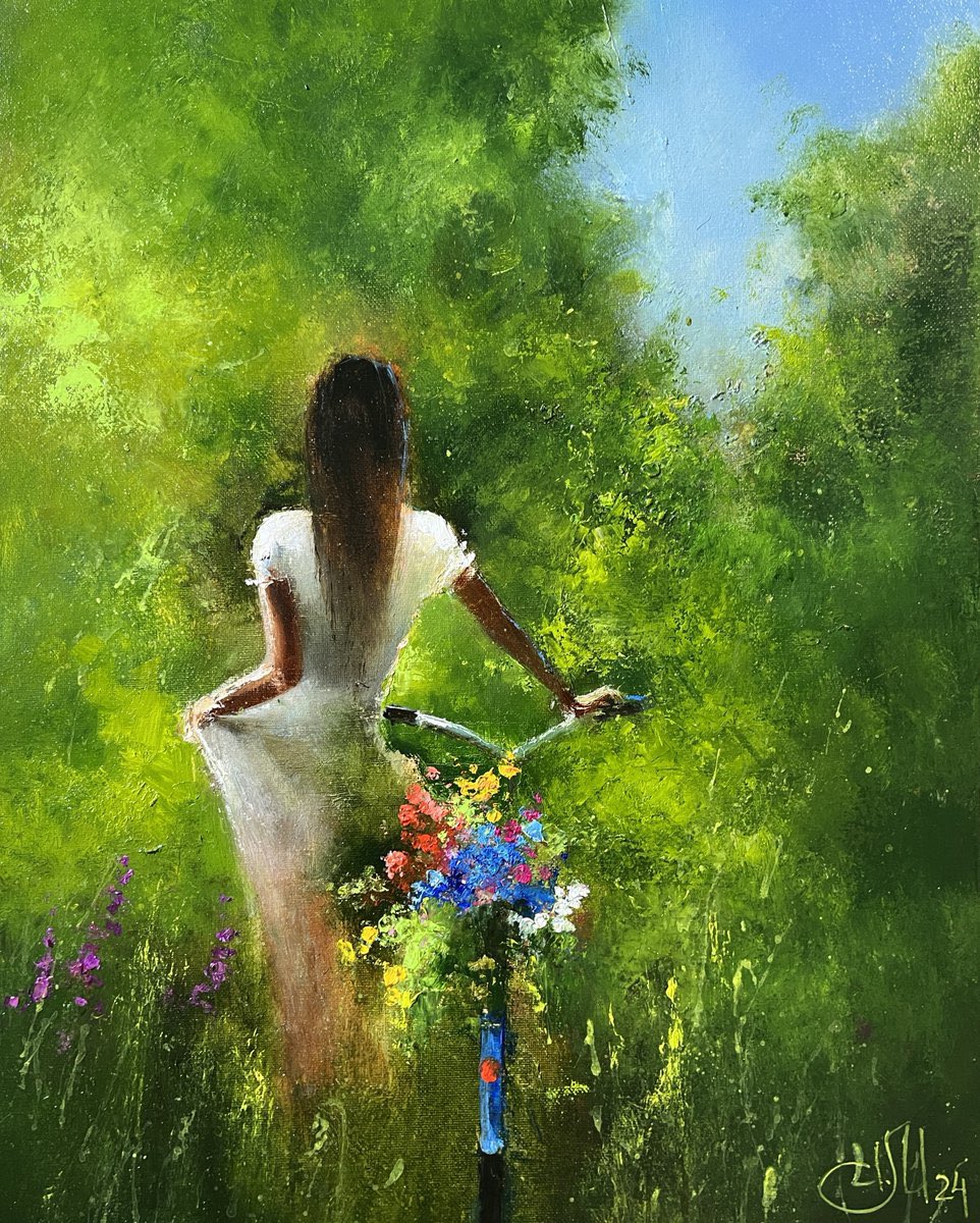 Summer memories… 🌺🍀🌺 painting by Igor Medvedev.