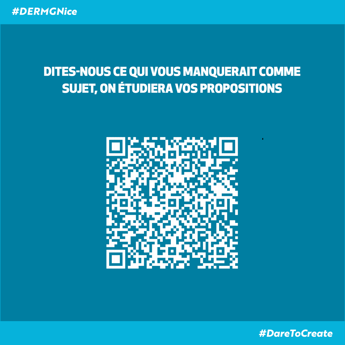 🖐Etudiant-es en Médecine Générale à #Nice
🖊️On écoute vos propositions pour les thèmes que vous souhaitez aborder pour les formations complémentaires
🎶Et de quelle manière ?

Questionnaire pour vous urlz.fr/phLu

#dermgnice #daretocreate  #medecinegenerale