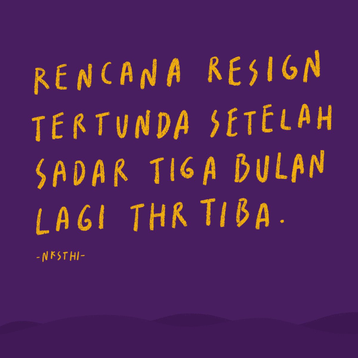 Jangan kesusu gaes ~ 🤭