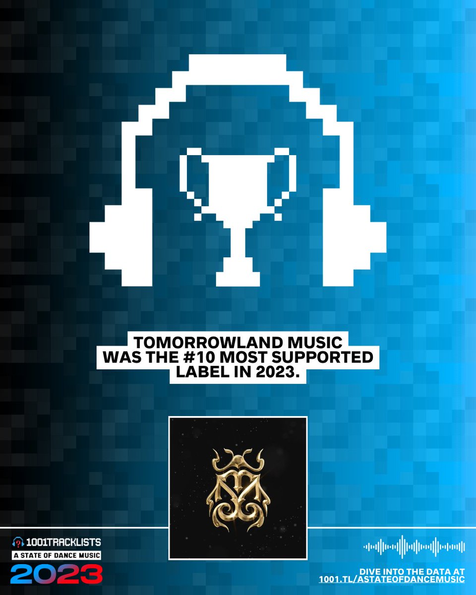 Tomorrowland Music (@tml_musiclabel) on Twitter photo Achieving a groundbreaking milestone, <a href="/TML_musiclabel/">Tomorrowland Music</a> entered the <a href="/1001tracklists/">1001Tracklists.com</a>' data-driven top 10 of best labels. A true testament to the mission of introducing new music in every corner of the world. Achieving a groundbreaking milestone, <a href="/TML_musiclabel/">Tomorrowland Music</a> entered the <a href="/1001tracklists/">1001Tracklists.com</a>' data-driven top 10 of best labels. A true testament to the mission of introducing new music in every corner of the world.