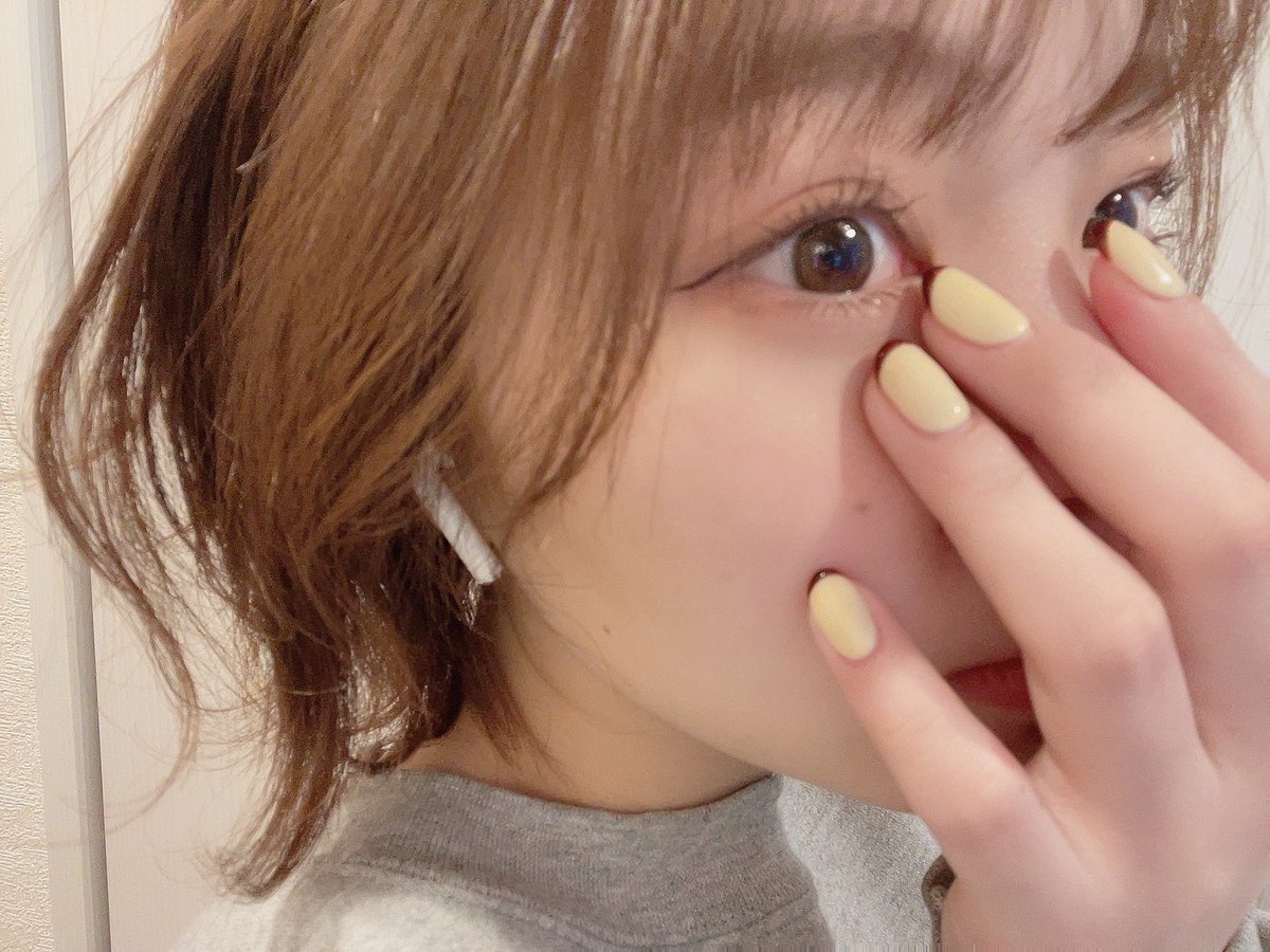 LAST_daisukibot's tweet photo. プリンネイル🍮した！可愛い https://t.co/VtQyPnvuLe