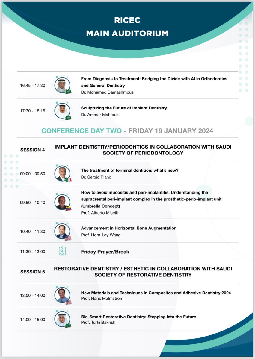 DentalSaudi's tweet photo. ⏳ بدأ العد التنازلي للحدث الأكبر المؤتمر السعودي العالمي لطب الأسنان 

سارع بالتسجيل فالمقاعد محدودة

✅For registration visit: https://t.co/V8cM9I8QDQ

✅ To see the Scientific Program Visit: https://t.co/EsqEHO6RoL https://t.co/xvsYDJJDx6