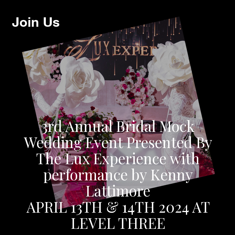 THENEWYORKFAME's tweet photo. https://t.co/8s7vkCUXpY
Looking for an enchanting evening? Join Kenny Lattimore at The Lux Experience Bridal mock wedding on April 13th &amp; 14th! Get your tickets at https://t.co/5mTzzazKrq 🌟🎶 #UnforgettableEvent #KennyLattimore #BridalShowcase https://t.co/DFaPaD6sv4
