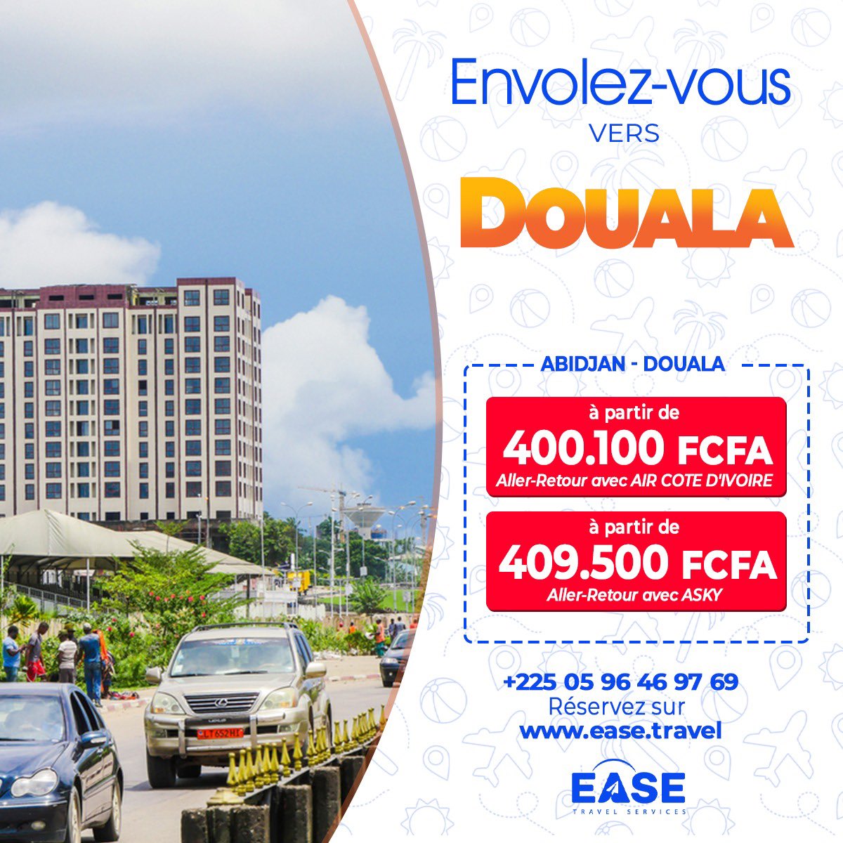 EaseFlight's tweet photo. Vos Vols de début d’année à des tarifs préférentiels 🛫
Envolez-vous vers Paris, Lomé, Dubaï à bord des meilleures compagnies aériennes via: https://t.co/vpxYwgLAno
#Zanzibar #BilletsAvions #Easeflight #BilletsAvionsMoinsChers #Voyage https://t.co/CyFEp1lxjJ