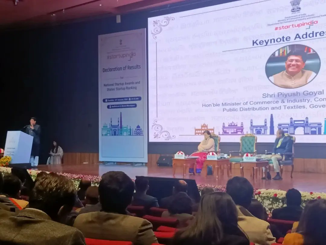 magicalpichem's tweet photo. Yet another Great achievement for PiChem.
We were termed as finalists of National startup awards 2023 and attended the event in presence of Hon'ble central minister Shri Piyush Goyal ji at Bharat mandapam, Delhi 

This is just the beginning 🏆✨⭐

#pichem #Startup #NarendraModi https://t.co/ftMxSG7Cva