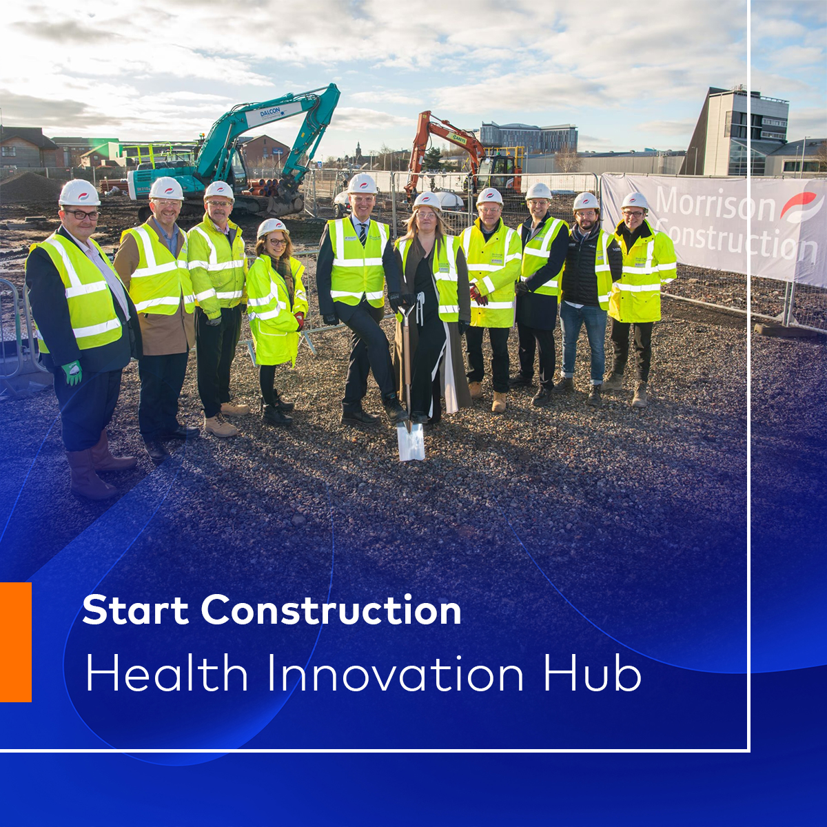 Breaking Ground Milestone Celebrated at the Health Innovation Hub, Marking the Start of Construction on Site in Glasgow. 🚧🏗️ Read full article kadans.co.uk/health-innovat…