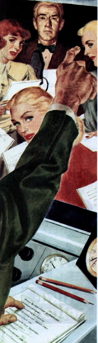 LRonLacy's tweet photo. #THISWEEK in 1948
👇🧵
“Look, kid,” says the director, “I don’t want you to think I’m picking on you, but you still haven’t got it”
Illustration by Mario Cooper for ➡️
#illustration #illustrationart #illustrationartists #MarioCooper https://t.co/FJO8Unhc87