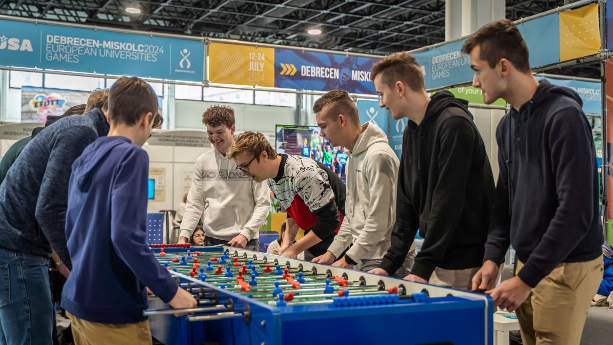 EUG at the largest national higher education showcase!
From January 11 to 13, the Hungarian higher education’s annual exhibition, Educatio International Trade Fair, took place at Hungexpo with the participation of EUG!
eug2024.eu
#eug2024 #morethangames