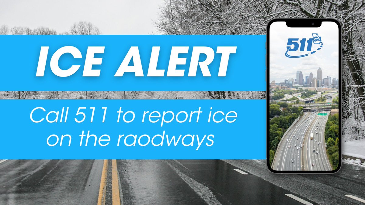 511Georgia's tweet photo. WALKER CO - Lanes are affected on SR 2 E/W at Macfarland Ave. (mm 2.02) due to icy conditions.     

Avoid travel in this direction &amp; use alt. routes. | Est. clear time: 7:00 am #WalkerCounty

Call 511 for updates. https://t.co/0Vl3fzU1gV