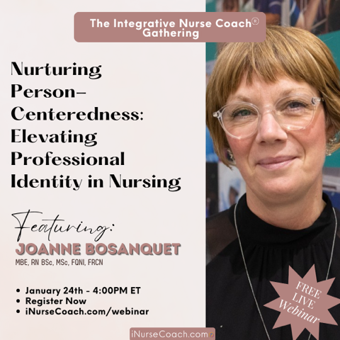 1/ Join me at 9pm (UK time), 4pm (ET) on 24 January 2024 where I'll be exploring how we embrace hashtag#personcentredness alongside our hashtag#professionalidentity in nursing. 
Huge thank you to Karly and Karen for inviting me into this amazing world of nurse coaching.
