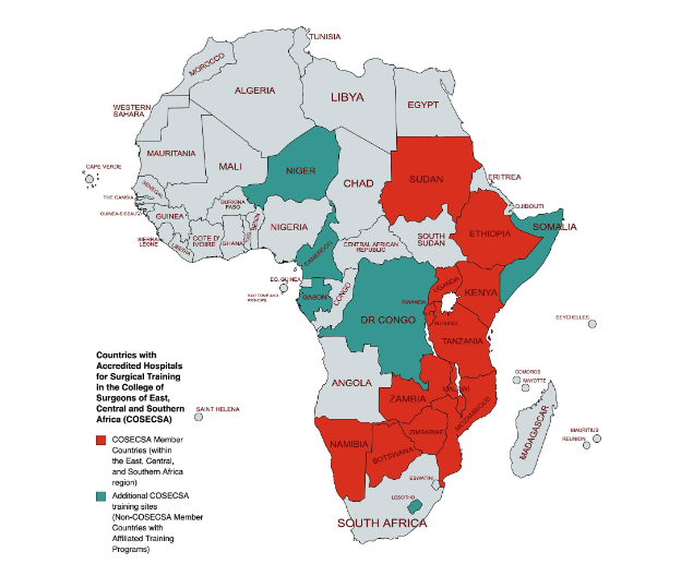 In this recent article the authors aim to determine the rates and trends of retention of surgeons in the @cosecsa regions. Retention rates of surgeons trained by COSECSA in the region remain remarkably high. Read the full article here: rb.gy/nimzm0 #globalsurgery