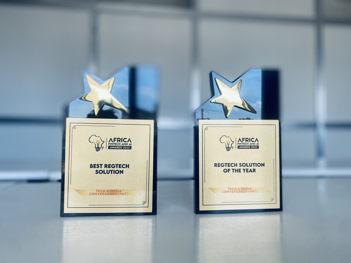 AD_Abinallah's tweet photo. Hii ni HESHIMA KUBWA Kwetu. Tuzo mbili za “Africa Fintech & AI Awards” kwa mwaka 2023 kupitia tool yetu ya CSA (@ComplianceTz)
Wale wote ambao tupo katika hii safari ya TMC pamoja, wakiongeza thamani ya kazi zetu kwa namna yoyote ile, nasema SHUKRANI 🙏🏾
#FintechExpo, Asanteni https://t.co/iiObSXolqq