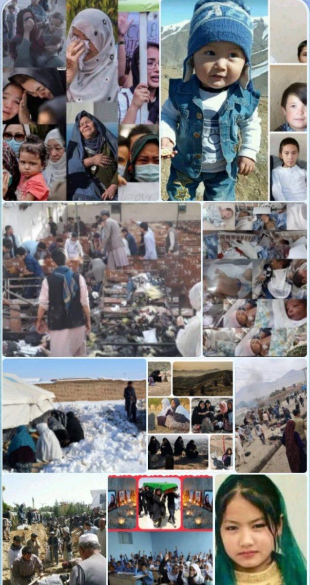 ShirinHazareh's tweet photo. این عکس ها چندین نمونه بارز نسل‌کشی‌ست.
مصادیق فوق‌الذکر با قصد عام و خاص علیه هزاره‌ها ارتکاب می‌یابد و آن‌قدر مشهود است که سازمان‌ملل بدون تحقیق و درنگ باید فوراً برای جلوگیری از نسل‌کشی هزاره‌ها اقدام کند.
#StopHazaraGenocide https://t.co/cCdiPON3K9