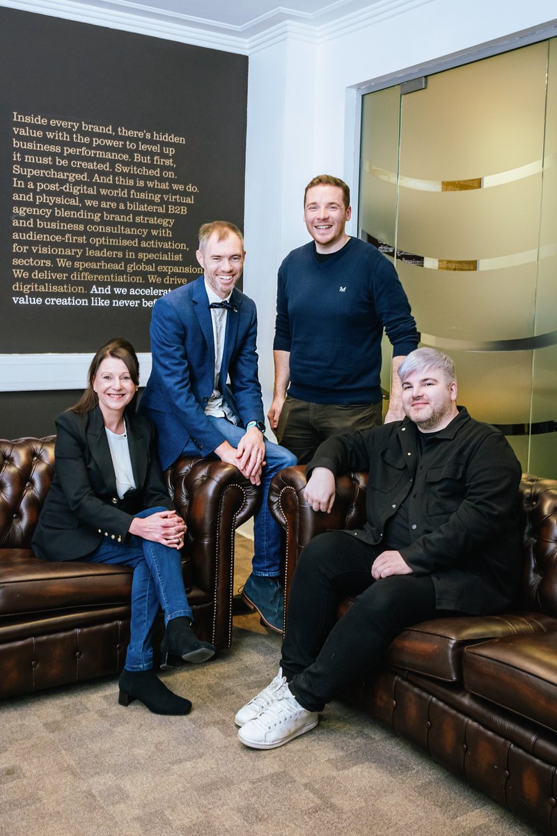 WyattIntl's tweet photo. As we enter a new chapter as an employee-owned business, we’d like to introduce you to our Trustee Directors.

Simon Hall, Brand and Strategy Director,
Ben Baker-Hollyhead, Group Account Director,
Adam Jones, Senior PR and Content Manager. https://t.co/FfdfqpZKOv