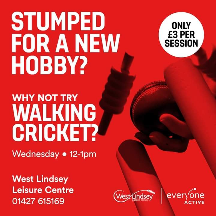 West Lindsey Leisure Centre Gainsborough, plenty of cricket 🏏 options this week, tonight All-stars&amp;Dynamos 5-6 ages 7-11, Wednesdays walking cricket and Thursdays Street Cricket 8-16 year olds 5-6 🏏  <a href="/ActiveLincs/">Active Lincolnshire</a> <a href="/LincsCricket/">Lincolnshire Cricket</a> <a href="/thegainsacademy/">Gainsborough Academy</a> <a href="/QueenElizHigh/">Queen Elizabeth's High School</a> <a href="/TallOaksAcademy/">Tall Oaks Academy Trust</a>