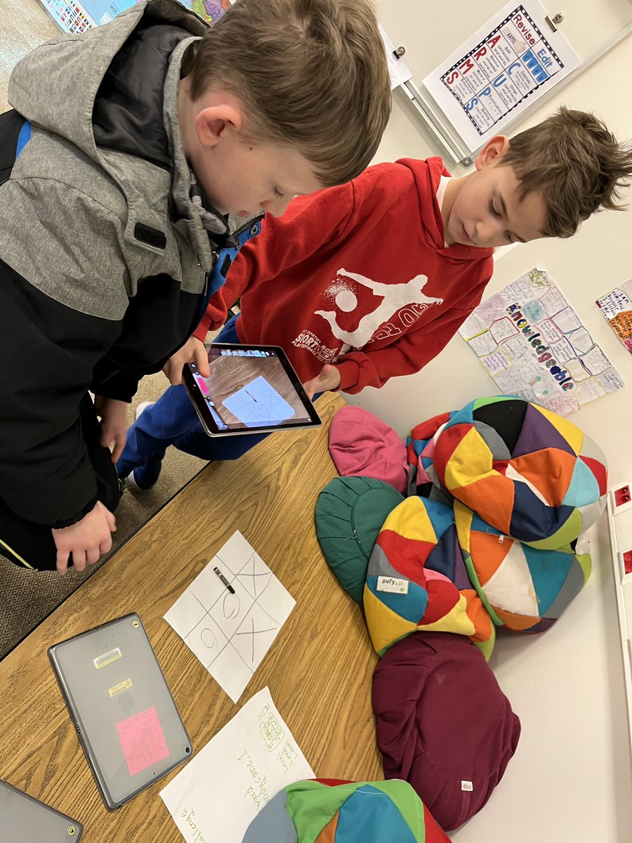 #everyonecancreate @ASW_Warsaw grade 4 students making movies with apple clips @AppleEDU #ADE