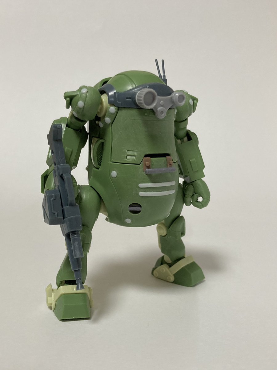 plamodon1's tweet photo. ウィーゴすこーぷどっぐ
形状完成です。
これから塗装に入って行きます
なんとか頑張ります。
#メカトロウィーゴ https://t.co/RRFVb4gvJG