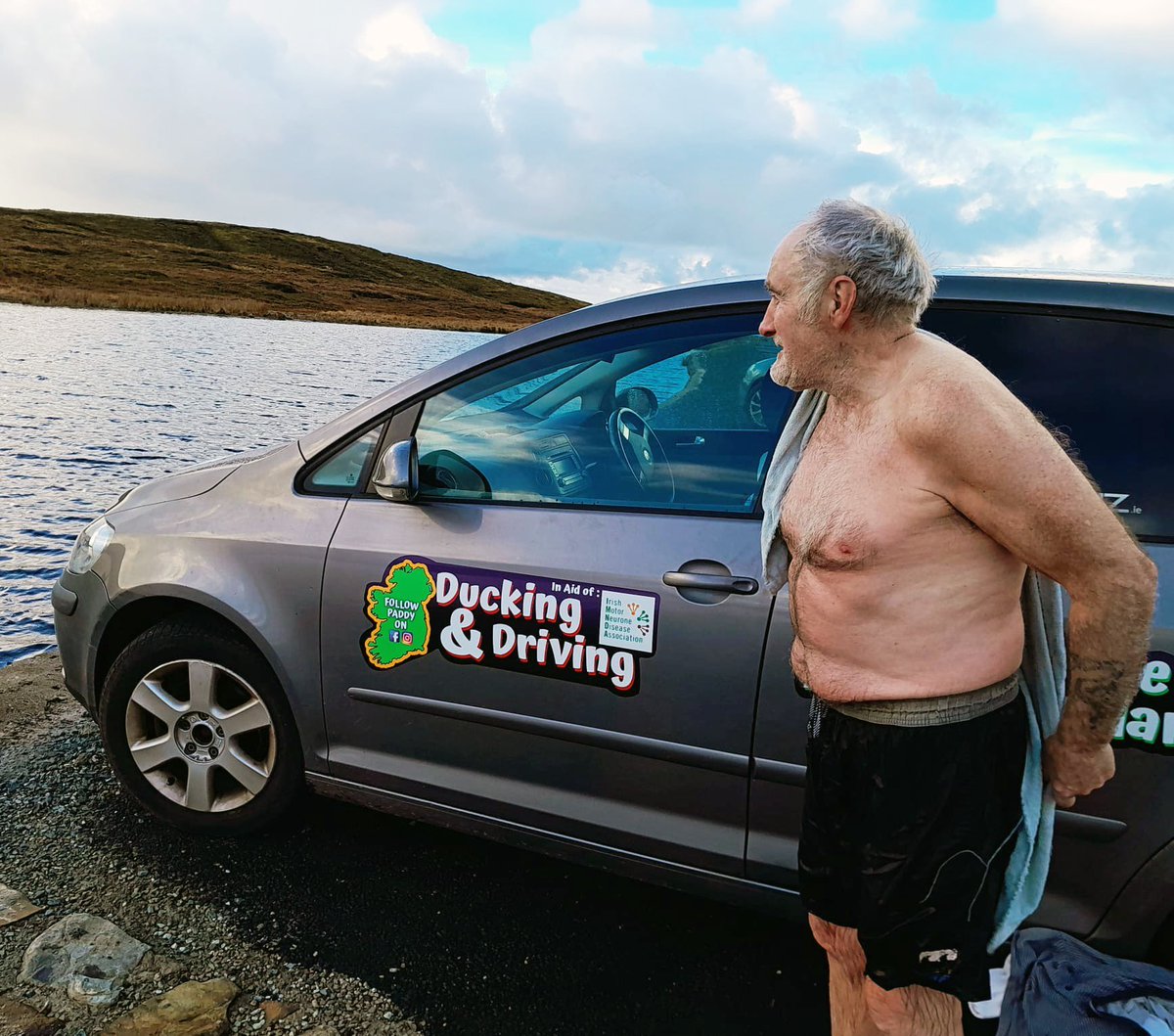 💚83 year old to brave the cold lakes of Ireland for Irish Motor Neurone Disease💚 'IMNDA are a fantastic charity & do amazing work. They get very little support from the government & rely on 85% of their money coming from donations' idonate.ie/fundraiser/duc… #idonate #idonate_ie