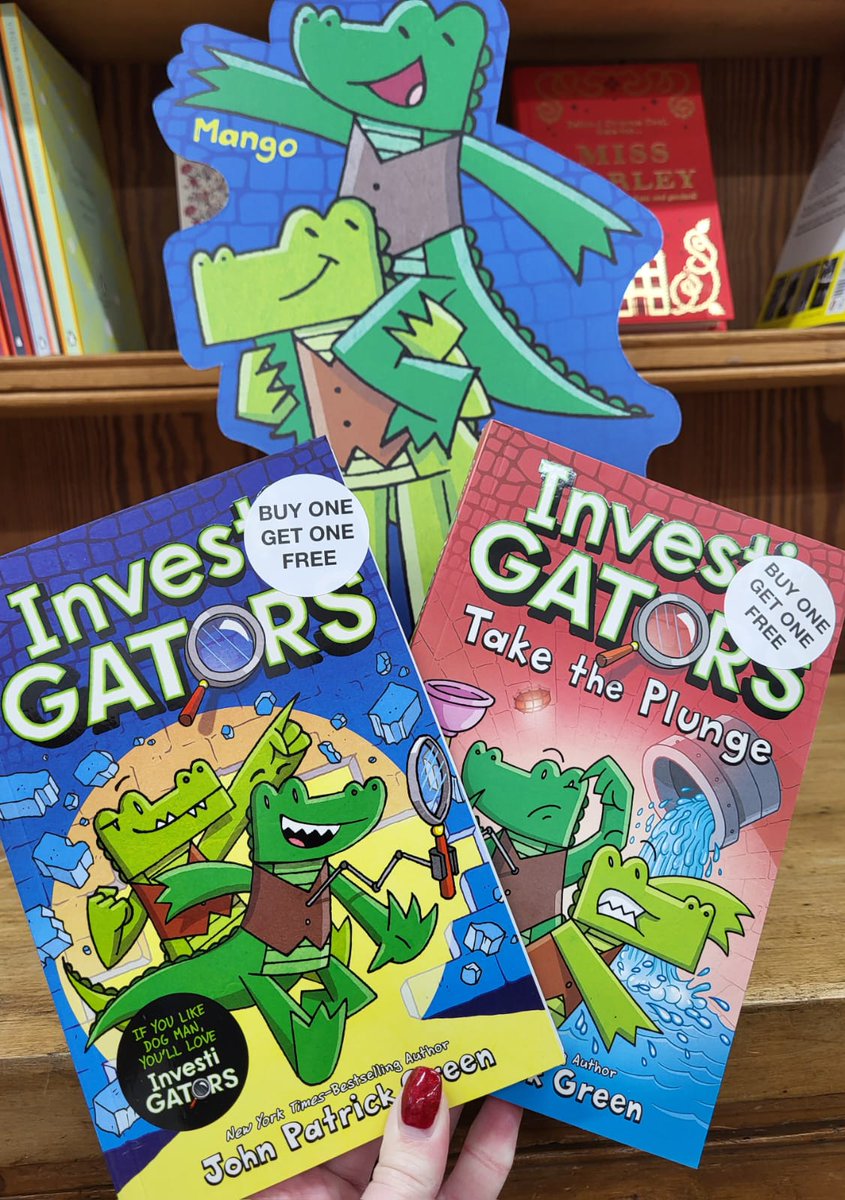 The Book & Jigsaw Lounges (@the_book_lounge) on Twitter photo Special promotion on the Investigators series to tie in with the publication of book 7, All Tide Up, in paperback today.
Buy one, get one free. Whilst stock lasts.
This offer is in store only.
<a href="/panmacmillan/">Pan Macmillan</a>
<a href="/johngreenart/">John Patrick Green</a>
#shoplocal
#kirkbylonsdale
#independentbookshop Special promotion on the Investigators series to tie in with the publication of book 7, All Tide Up, in paperback today.
Buy one, get one free. Whilst stock lasts.
This offer is in store only.
<a href="/panmacmillan/">Pan Macmillan</a>
<a href="/johngreenart/">John Patrick Green</a>
#shoplocal
#kirkbylonsdale
#independentbookshop