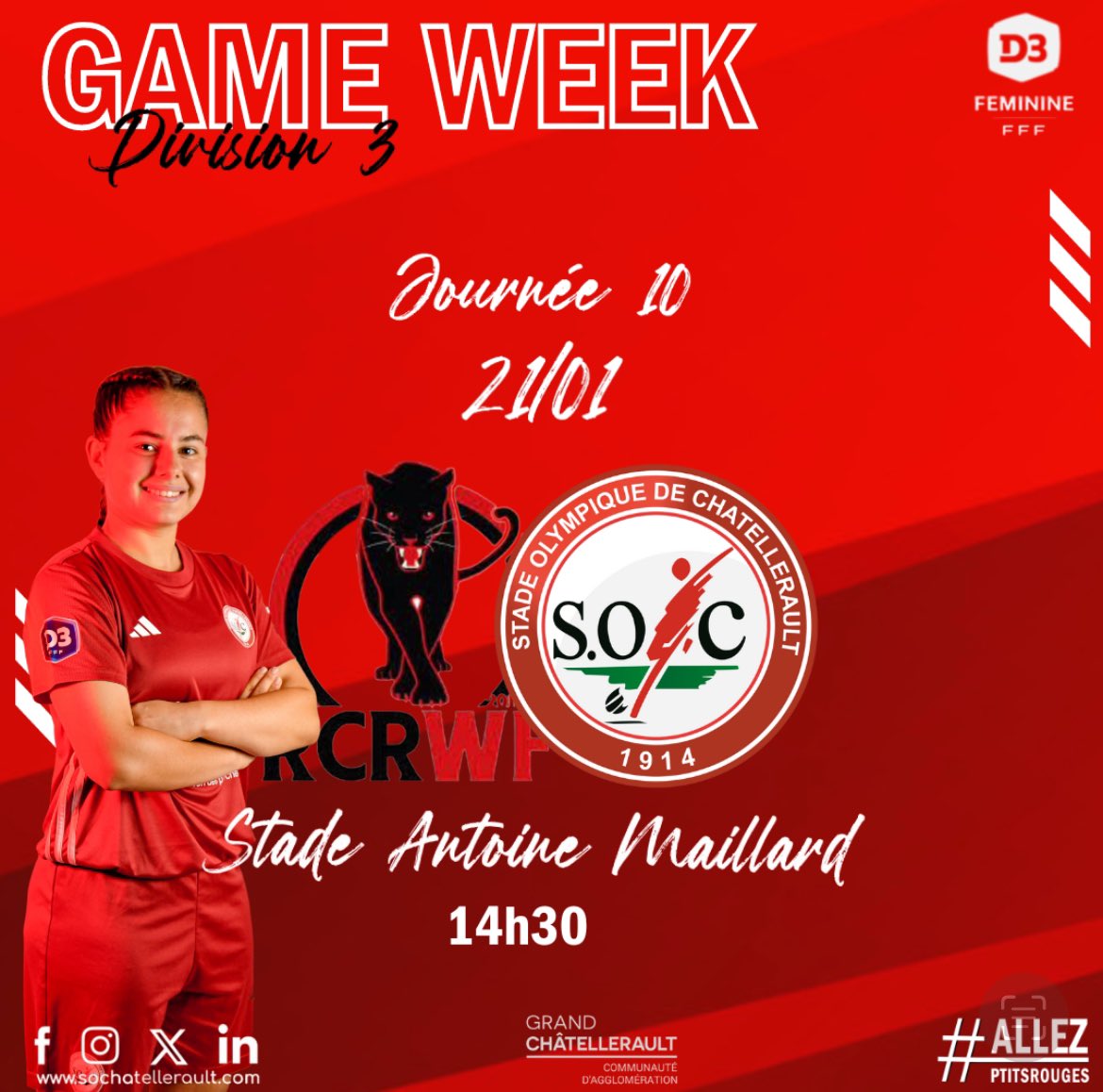 S.O. Châtellerault 🔴⚪ tweet media