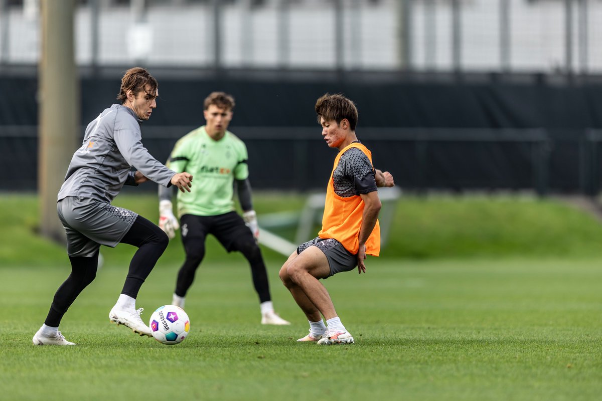 borussia's tweet photo. Hast du dir verdient, Shio! 💚 Shio #Fukuda ist ab sofort Teil des Profikaders. 

#dieFohlen #FohlenStall https://t.co/8Ek7vWahYu