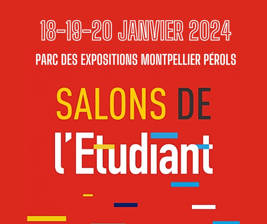 🎓 Retrouvez la Faculté d'Éducation au Salon de l'Étudiant de Montpellier ! Nous serons présents le 18, 19 et 20 janvier 2024 au Parc des Expositions de Montpellier Pérols. Venez nous rencontrer sur les stands n°U1 et n°U9. À très bientôt ! 📚
#SalonEtudiantMontpellier #FDE