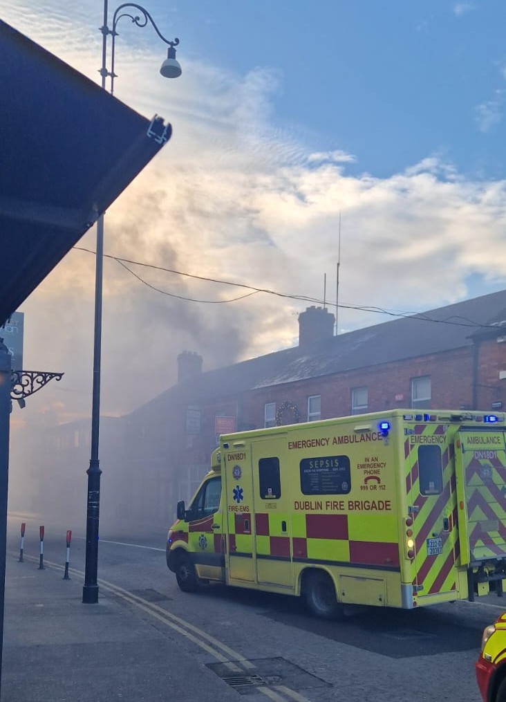 Dublin Fire Brigade (@dubfirebrigade) on Twitter photo Orwell Road #Rathgar
🚒 Firefighters are at a workshop fire
⛔ Avoid the area as closures are in place on Terenure Road East, Highfield Road and Orwell Road
💨 Smoke is drifting across the area, take precautions if you are affected
<a href="/DCCTraffic/">Traffic Management Centre</a> Orwell Road #Rathgar
🚒 Firefighters are at a workshop fire
⛔ Avoid the area as closures are in place on Terenure Road East, Highfield Road and Orwell Road
💨 Smoke is drifting across the area, take precautions if you are affected
<a href="/DCCTraffic/">Traffic Management Centre</a>
