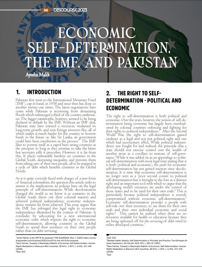 PIDEpk's tweet photo. “Pakistani governments have repeatedly agreed to draconian spending cuts and arbitrary taxes in pursuit of fiscal targets. As a result, the country’s economy is as weak as ever, and its state capacity has been hollowed out”

—Ayesha Malik (@rsilpak) https://t.co/cNLUOcWrUV