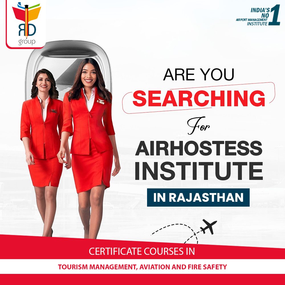 BrdiGroup's tweet photo. Achieve the dream of being an air hostess with the RD Group of Institutions by building tourism management, aviation, and fire safety skills.....
#management #aviation #building #safety #skills #tourismmanagement #tourism #brdi #certificationcourse #airohostessinstitute https://t.co/v5gImaxMFw