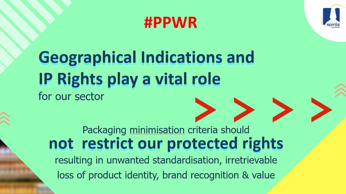 #PPWR should protect product identity, promote brand recognition, and preserve the value of traditional high-quality EU products.
If we fail, packaging diversity will be lost!