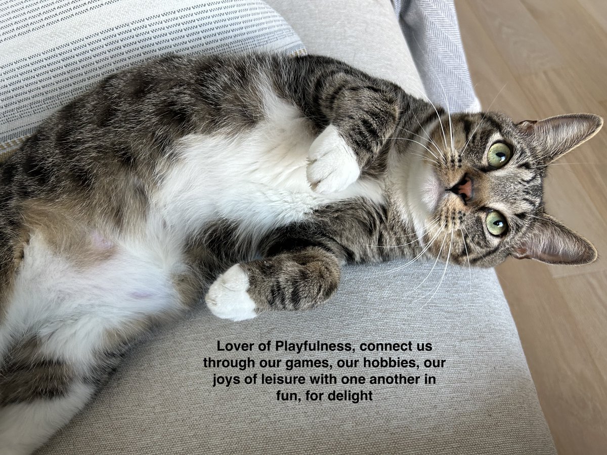 Lover of Playfulness, connect us through our games, our hobbies, our joys of leisure with one another in fun, for delight #chalicelight #morningprayer #uu