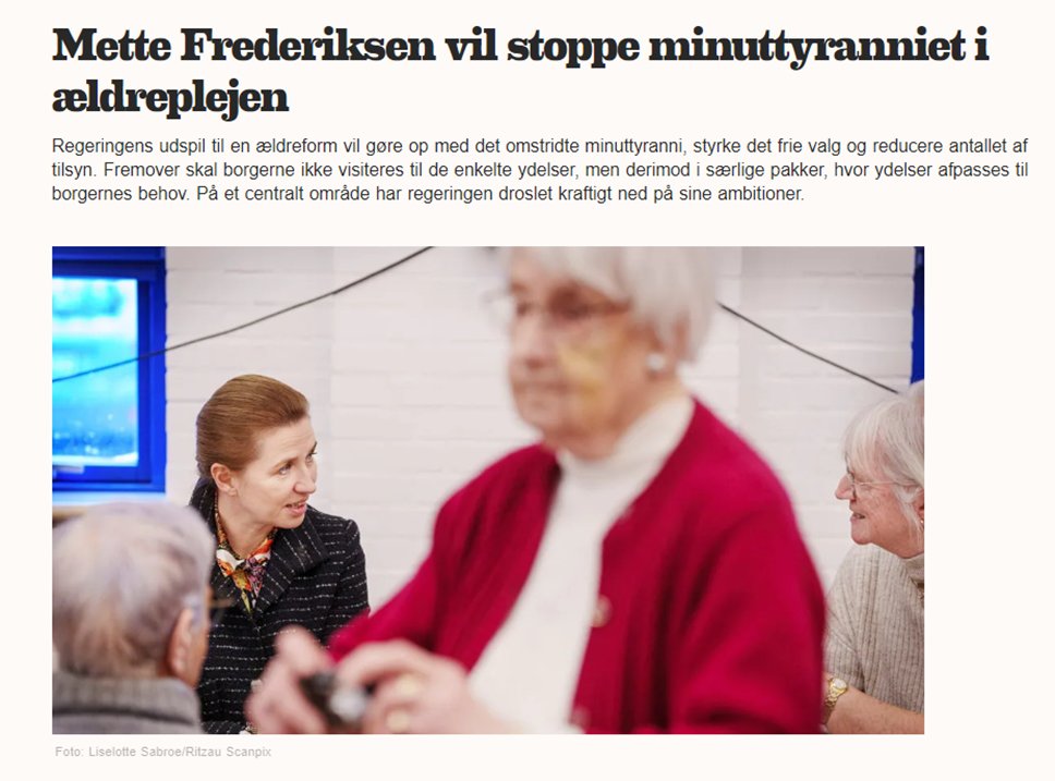 Vil du vide mere om, hvad der gemmer sig i Mette Frederiksens store #ældrereform, så løfter <a href="/JReiermann/">Jens Reiermann</a> og jeg sløret for nye detaljer i denne analyse mm.dk/artikel/nu-loe… #dkpol #dksocial #kompoldk #dkmedier