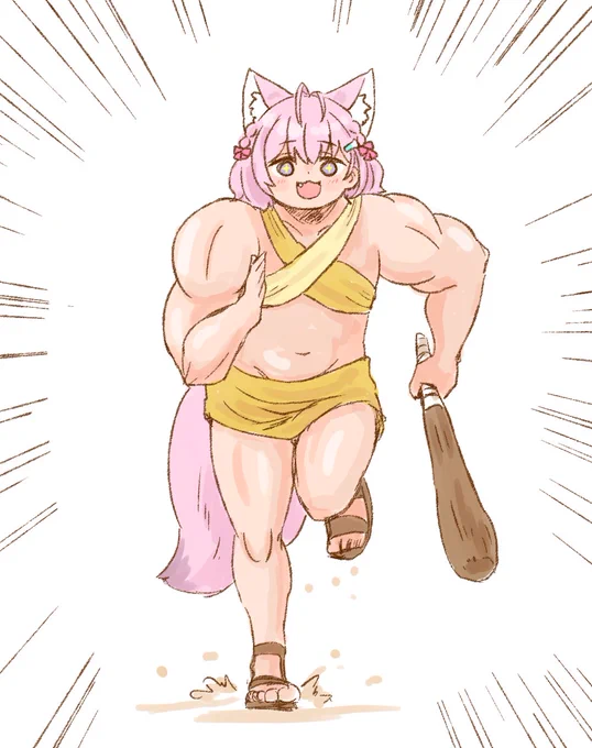 助手くーん!家族になろうよー! #こよりすけっち #こより実験中