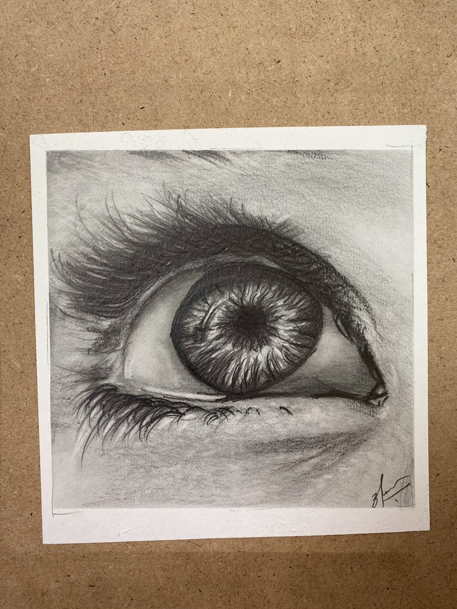 A sketch of mesmerizing eye 👁️ - a universe of emotions, depth, and untold stories. The eye, my favorite part, captures the essence of the soul’s language in a single gaze. ✍🏻✨
#EyesSpeakLouder #SketchingSoulWindows #ArtistryInDetail