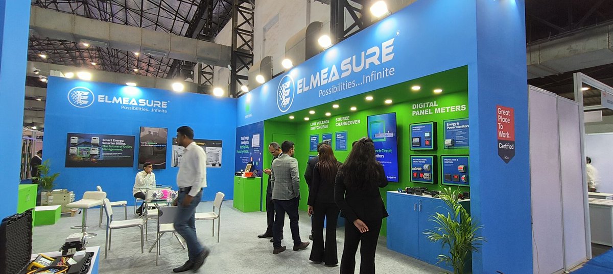 ElMeasureIndia's tweet image. #Day1 

📷 Stall H3C16
16th-18th Jan 2024
#DISTRIBUELEC #Innovation #EnergyEfficiency COSMA
Indian Electrical &amp;amp; Electronics Manufacturers&apos;​ Association (IEEMA)