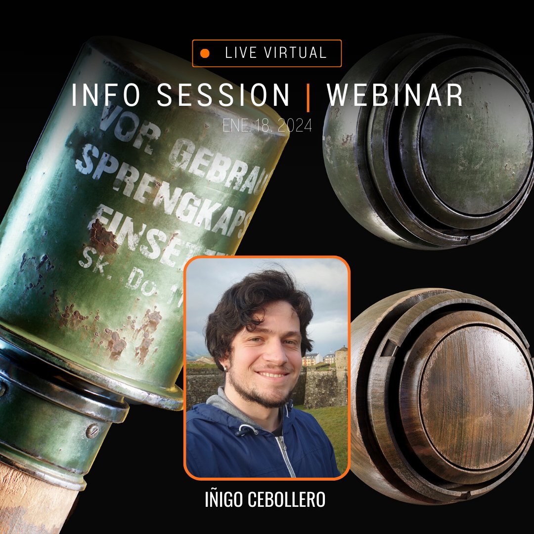 👋 Hola artistazos! que tal?
💬 Os recordamos que este jueves 18 a las 18.30h tenemos un webinar de material art &amp; shading 
Apuntate gratis aquí 👉forms.kreaktivate.com/webinar
#Kreaktivate #2DArt #3DArt #3DArtist #substance #2D #3d #designer #digitalart #shading #instaart #webinar #3d