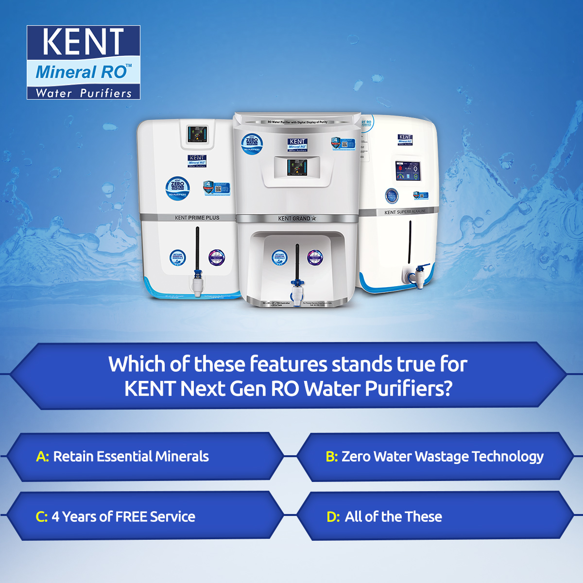 KentROSystems's tweet photo. Let’s see if you can guess the correct answer.💧
#KENTRO #PureWater #KENTPurifiers #HealthyLiving #WaterPurifiers #ROWater #HealthyDrinking #HealthyWater #KENT #KENTROSystems https://t.co/cmVzareSaI