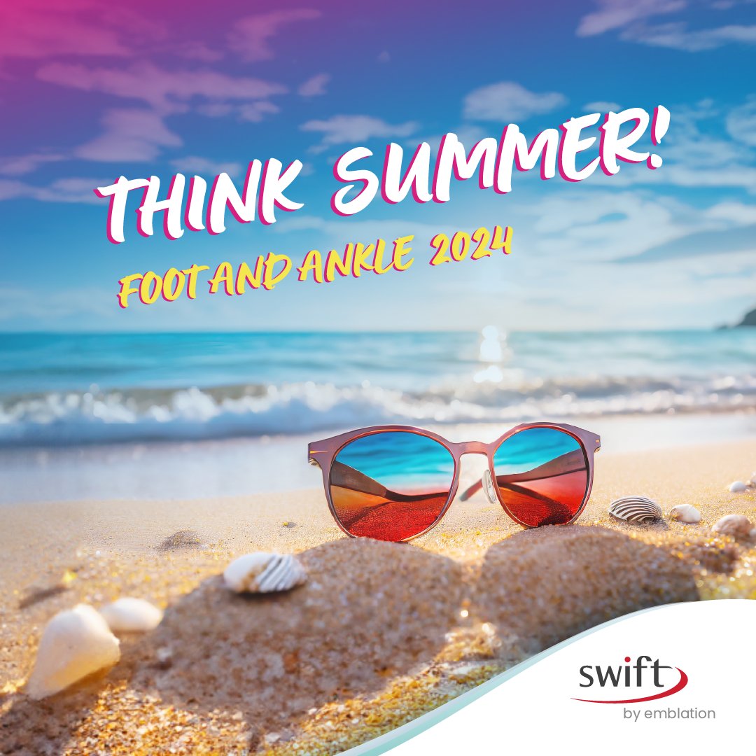 The Beach is Back! 🏖️👣

Join us at The Foot and Ankle Show and find out all about Swift microwave therapy. 

Lets make waves together! 🌴😎

The Foot and Ankle Show, Exhibition Centre Liverpool, 7th-8th February.

#swiftonthebeach #wemakewaves #fashow #footandankle