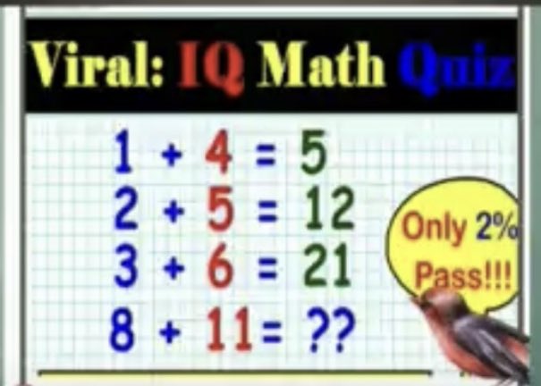 sunnola's tweet photo. Test your math knowledge https://t.co/ZOejH5B1q8