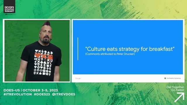 Last year in Las Vegas, Google’s SRE Engagements Engineering Lead Christof Leng (<a href="/Moroquen/">Christof Leng</a>) shared 10 things he’s learned from running production at Google. Get his tips for establishing a reliability culture, fighting toil, and managing change: itrev.io/4aRDWR1