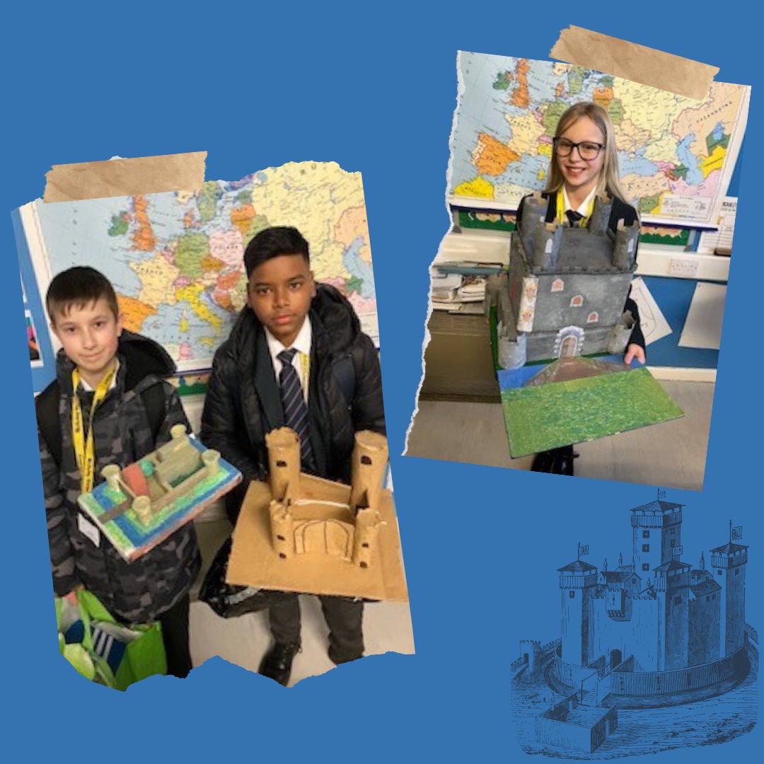 McAuleySch's tweet photo. Mrs Wooliscroft's Y7 classes had a month to create a castle and as you can see many worked their socks off over Christmas to produce some stunning examples.ย Very well done to all participants. ๐
#mcauley
#morethanjustlessons
#buildingcastles https://t.co/GQSH0z8Tyj