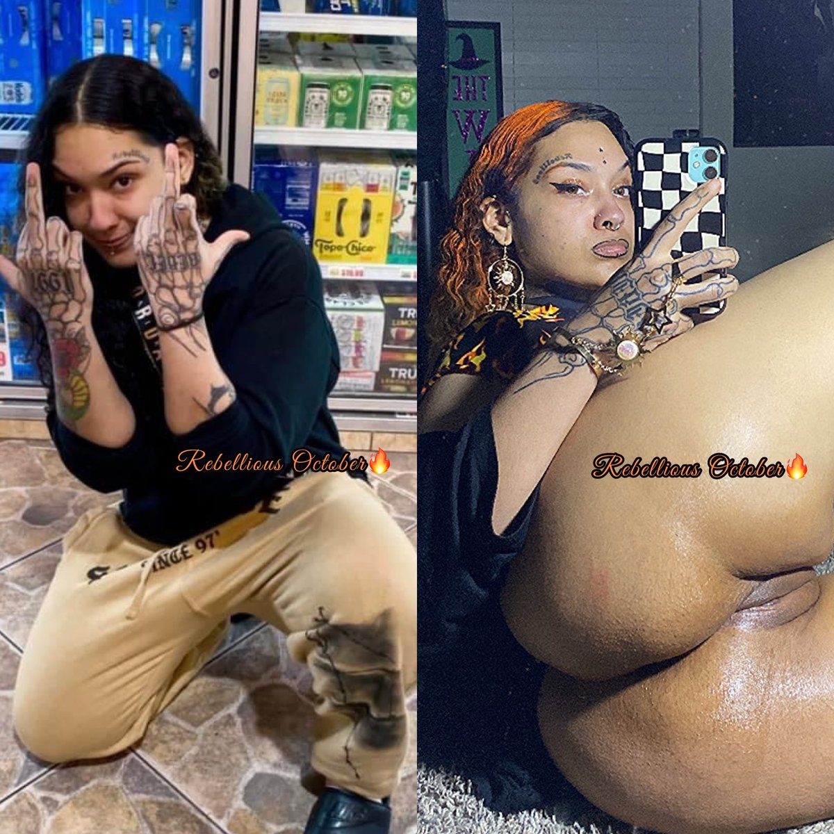 Me in public🖕🏽🔥Vs Me on Twitter🌹💦