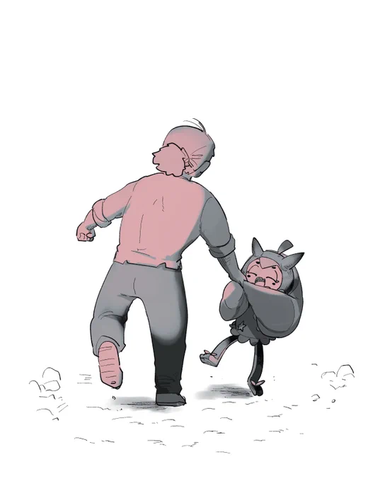 昔々、共に生きた男とオーガポン
