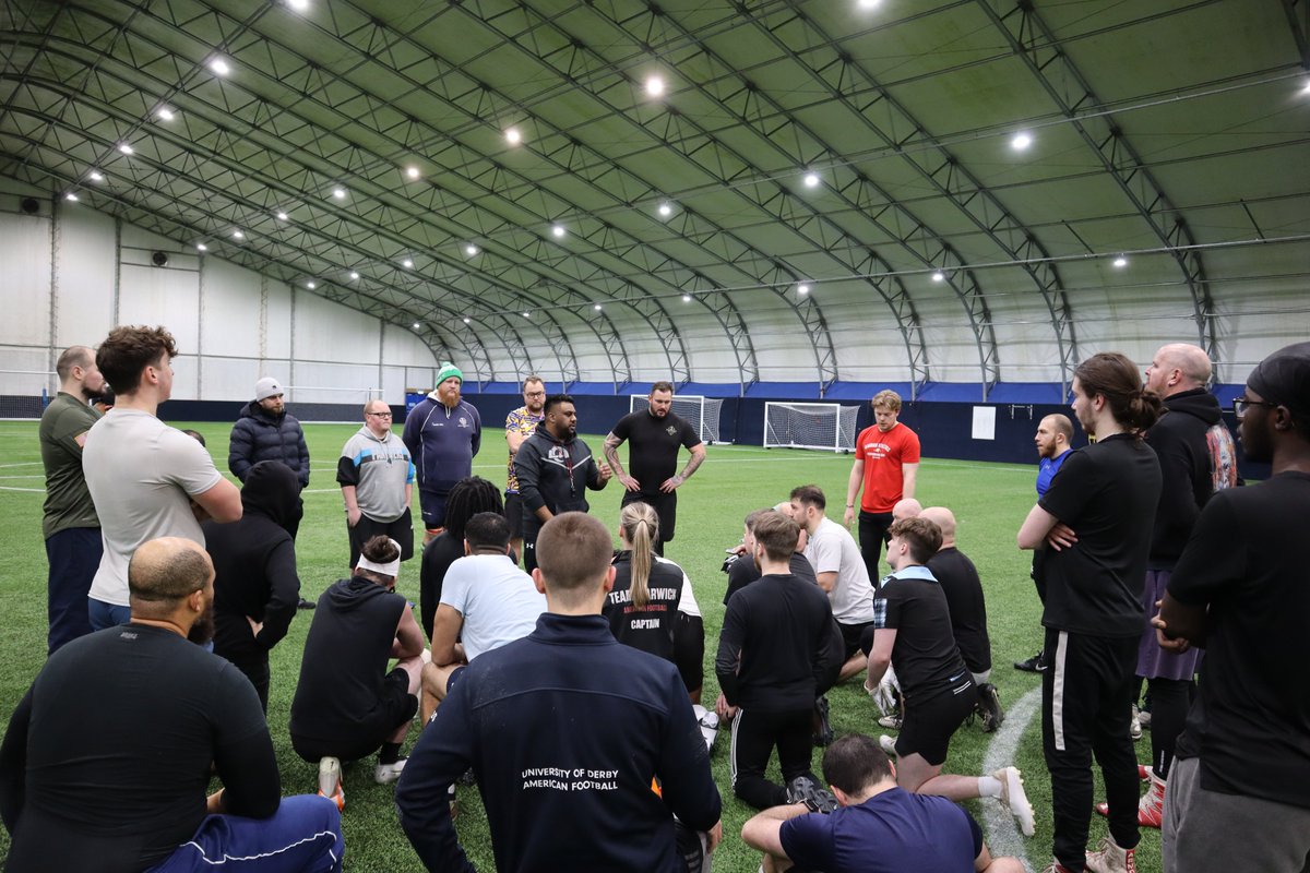 Our 2nd OTA went fantastically lastweekend at the wonderful <a href="/LCFC/">Leicester City</a> Facility (the dome was needed!), great to see so many new and familiar faces dusting off the winter break dust and getting the work in ready for an intense new season! 

#Leicester
#americanfootball