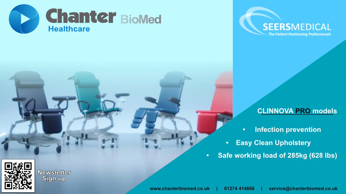 We offer a diverse selection of medical couches and accessories designed to accommodate a variety of examination procedures. Our expertise extends to healthcare providers and specialists engaged in the repair and maintenance of medical equipment.

#chanterbiomed #seersmedical